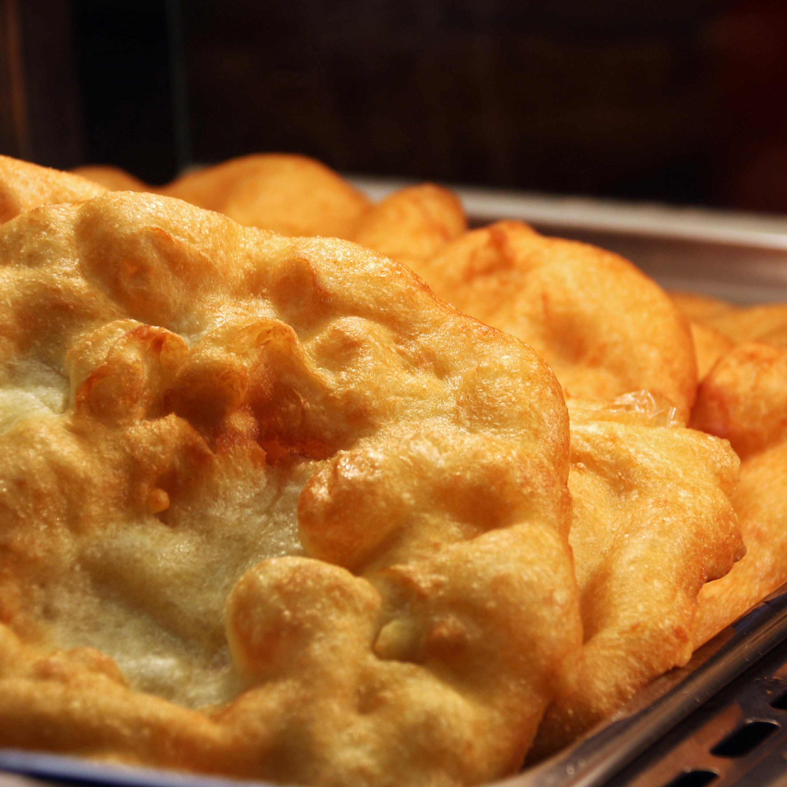 parts of multiple pieces of Arizona Navajo fry bread