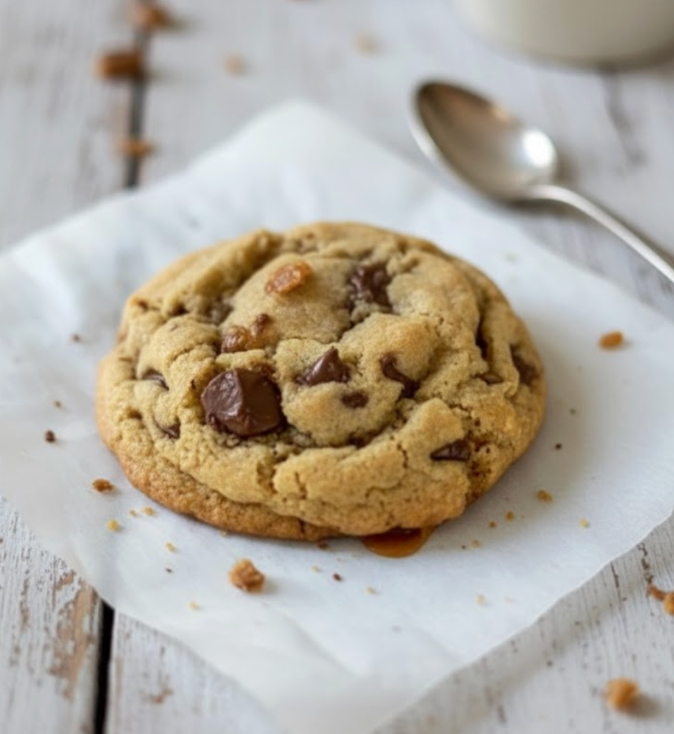 Chewy Brown Butter Toffee Cookies Recipe