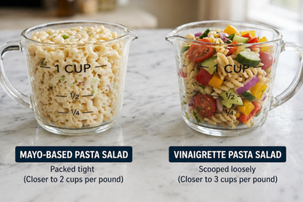 How Much Pasta Salad Per Person? Calculator for 10–100 Guests | Summer ...